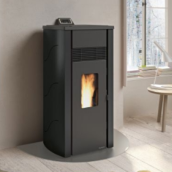 Palazzetti - Lia 8 Acciaio Nero