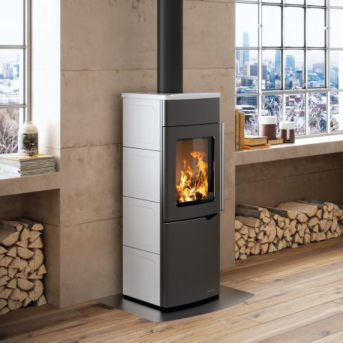 Palazzetti - Eva S Ceramica Bianco