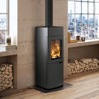 Palazzetti - Eva S Acciaio Antracite