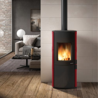 Palazzetti - Dalia Ceramica Rosso