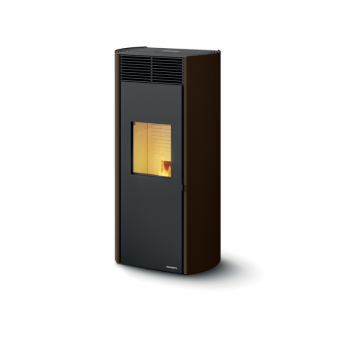 Palazzetti - Clelia TC 9 Moka steel