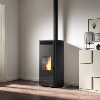 Palazzetti - Isabel 12 US Pro 2 Acciaio Nero