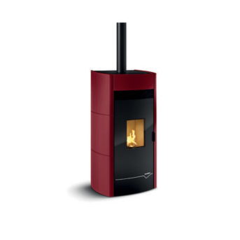 Palazzetti - Linda 9 US Rosso Bordeaux