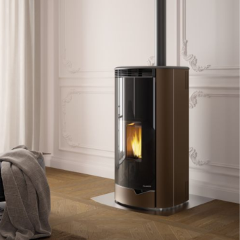 Palazzetti - Marianne 9 Acciaio Moka