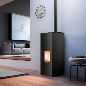 Palazzetti - Beatrice 9 Acciaio Nero