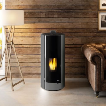 Palazzetti - Nina 8 Acciaio Grigio Chiaro