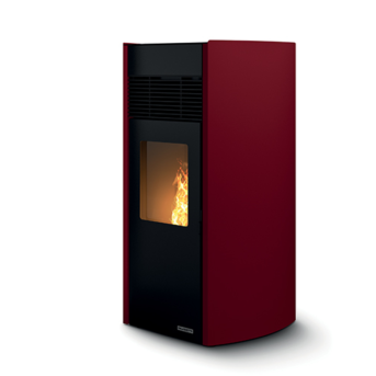 Palazzetti - Milù 8 Acciaio Rosso