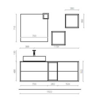 Cornice 45 Gradi 625 - Mobilduenne