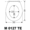 Copriwater M 0127 TE - Galassia Eden - Mobilduenne