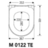 Copriwater M 0122 TE - Catalano Sfera 54 Sospeso - Mobiduenne