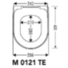 Copriwater M 0121 TE - Dolomite Rc 80 - Mobilduenne