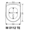 Copriwater M 0112 TE - Catalano Zero - Mobilduenne