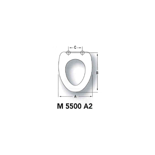 Copriwater M 5500 - Hatria Spea Cannes New Monob - Mobilduenne