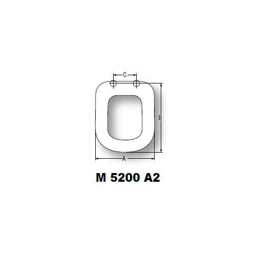 Copriwater M 5200 - Azzurra Iris - Mobilduenne