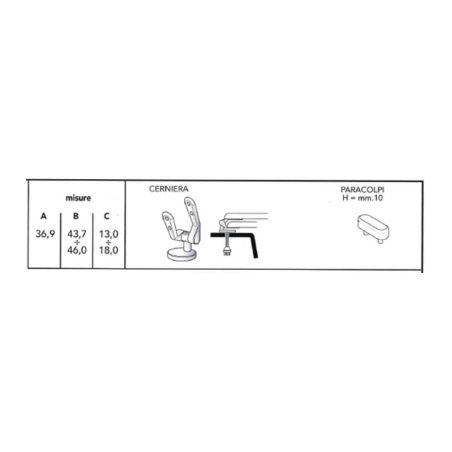 Copriwater M 5200 - Pozzi Ginori Oasi - Mobilduenne