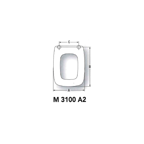 Copriwater M 3100 - Catalano Esedra - Mobilduenne
