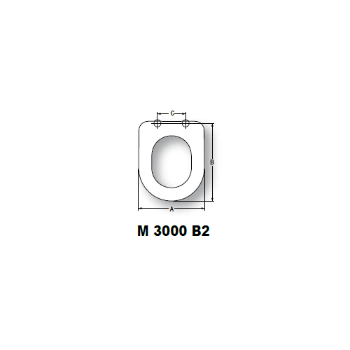 Copriwater M 3000-B2 - Flaminia Mini Link - Mobilduenne