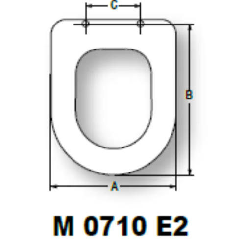 Copriwater M 0710 - Catalano Sfera 54 Sospeso - Mobilduenne